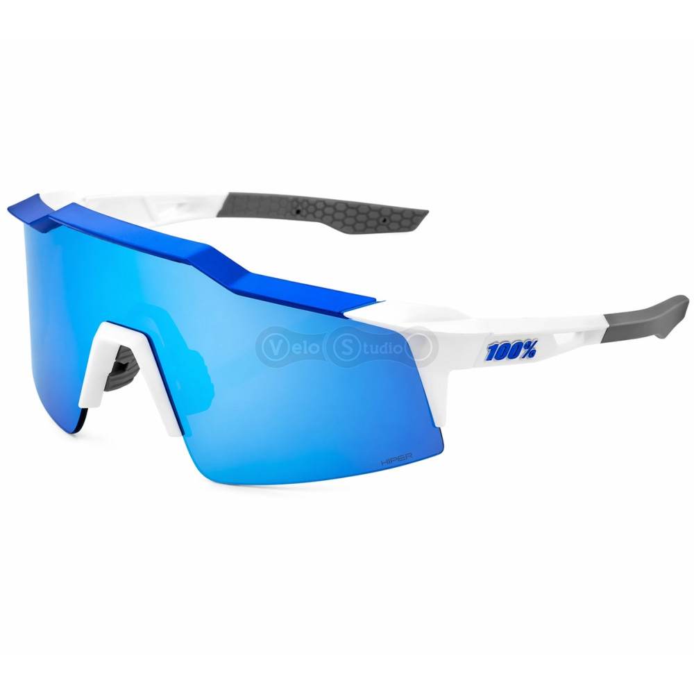 Очки Ride 100% SpeedCraft SL - Matte Metallic Blue - HiPER Blue Multilayer Mirror Lens