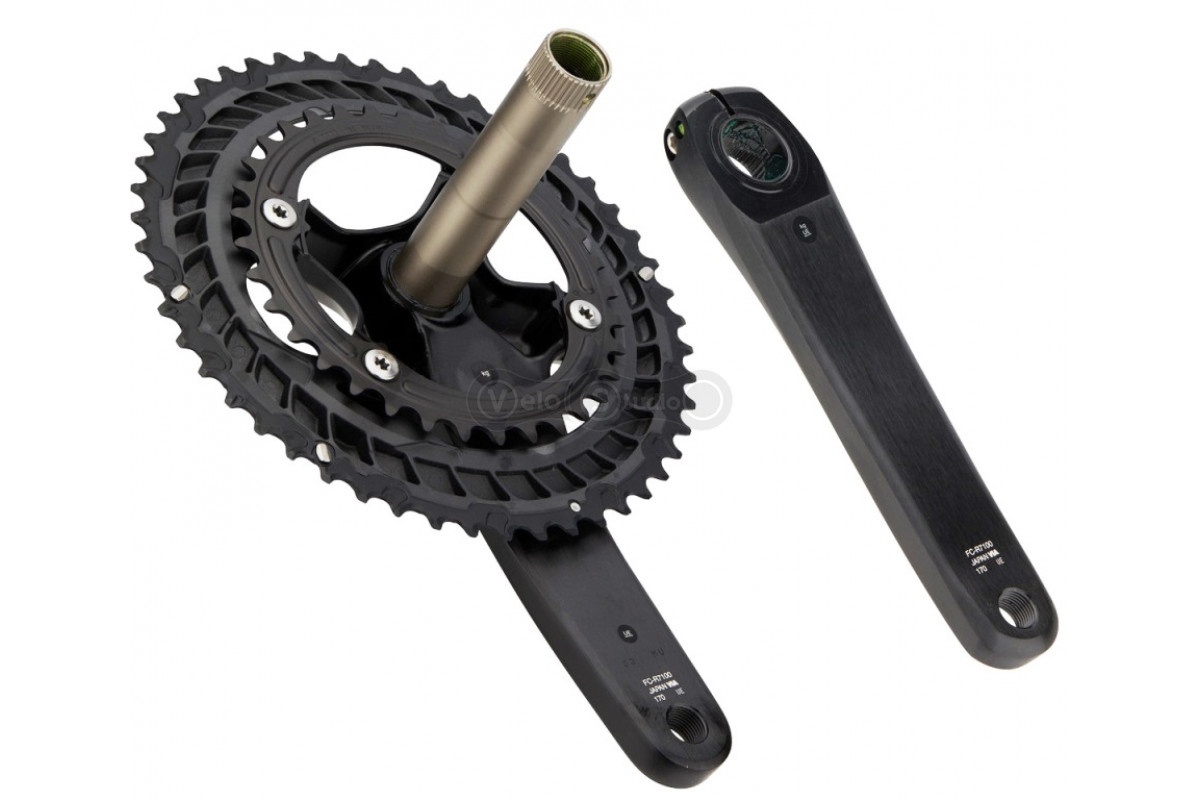 Шатуны Shimano FC-R7100 105 Hollowtech II 175 мм 50Х34 2x12