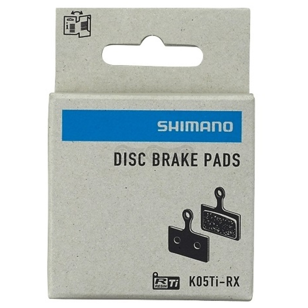 Тормозные колодки Shimano K05TI органика XTR(M9100)/DURA ACE/ULTEGRA/105/GRX