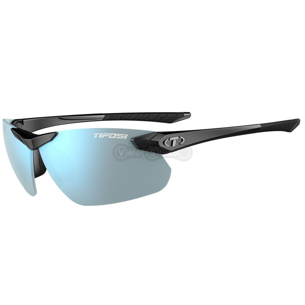 Очки Tifosi Seek FC 2.0 Gloss Black с линзами Smoke Bright Blue