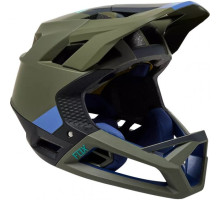 Вело шлем FOX Proframe MIPS Integra Blocked Olive Green размер L (58-61 см)
