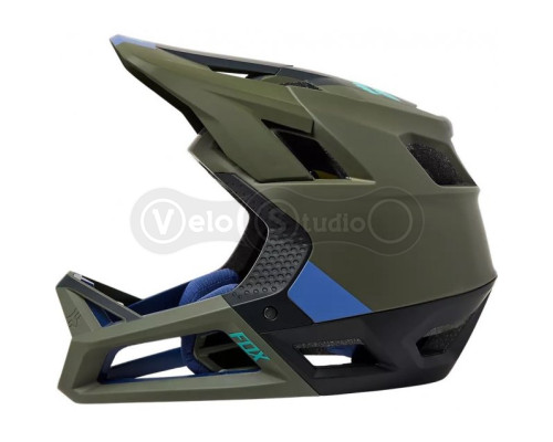 Вело шлем FOX Proframe MIPS Integra Blocked Olive Green размер L (58-61 см)