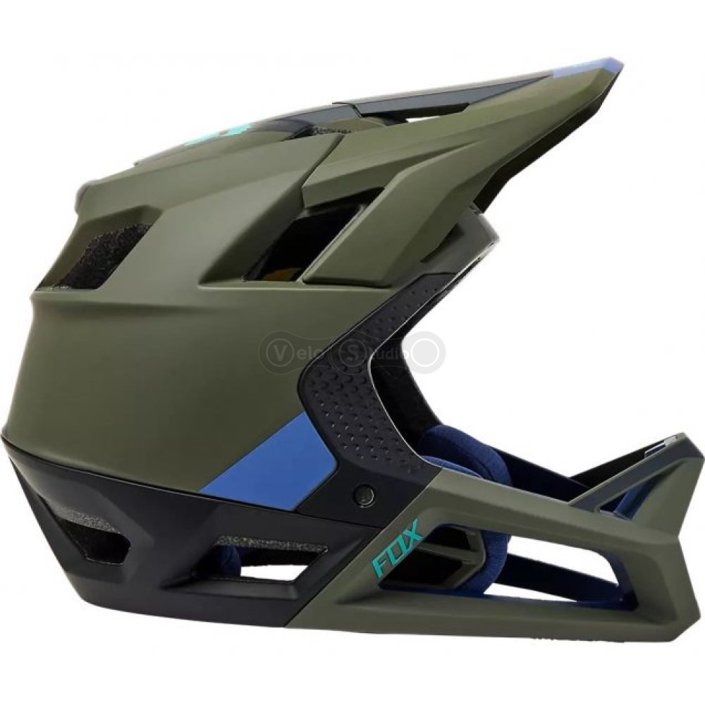 Вело шолом FOX Proframe MIPS Integra Blocked Olive Green розмір L (58-61 см)