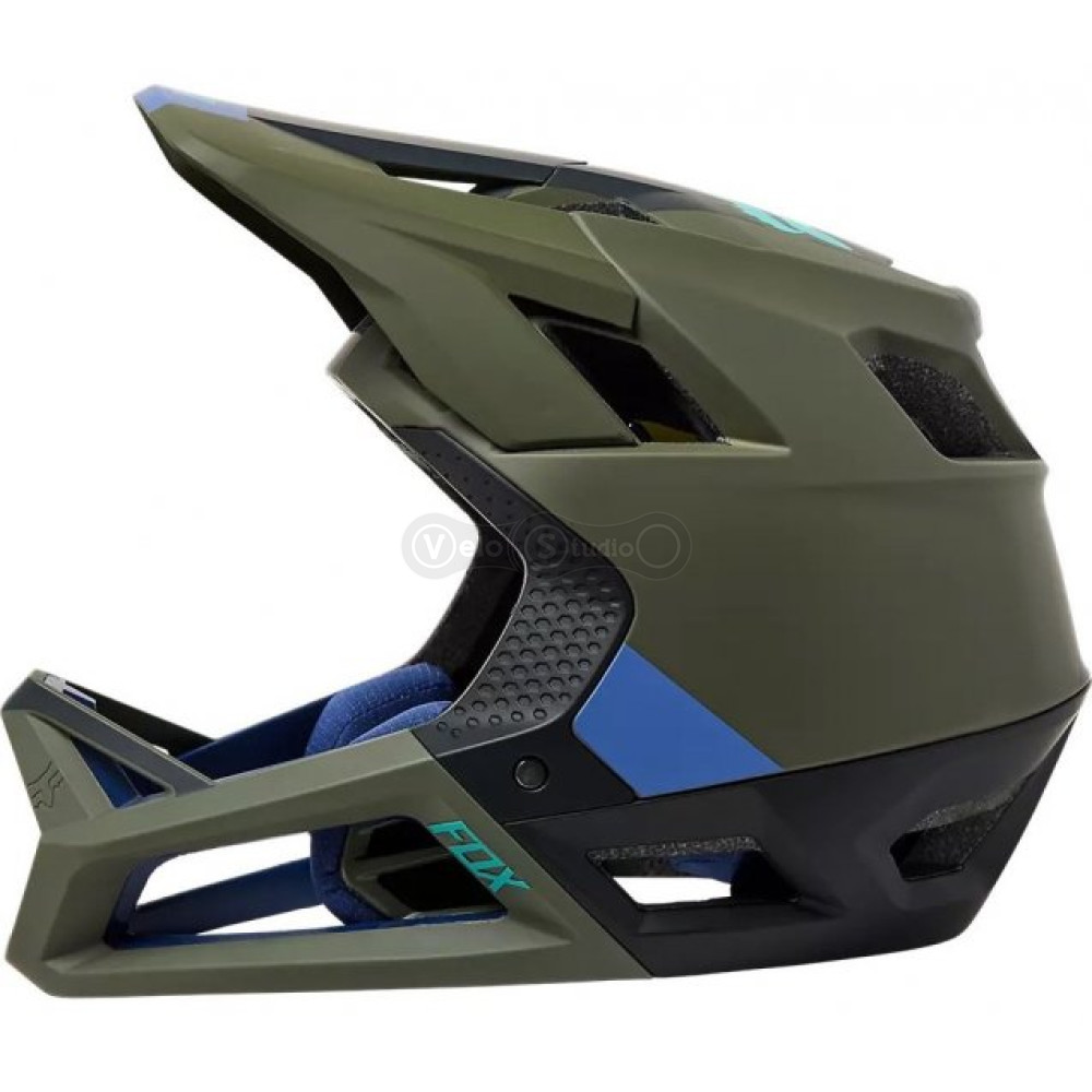 Вело шолом FOX Proframe MIPS Integra Blocked Olive Green розмір L (58-61 см)