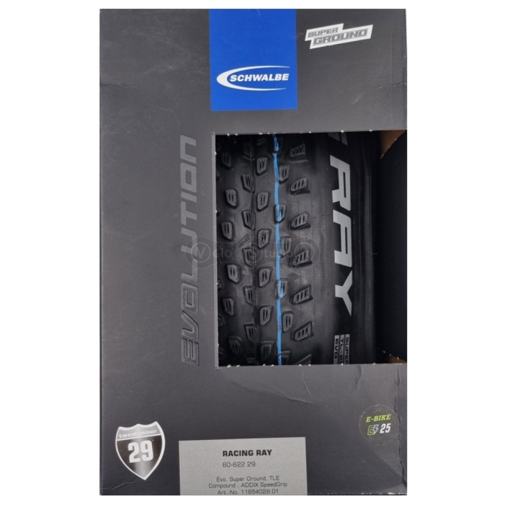 Покришка 29x2.25 (57-622) Schwalbe RACING RAY Evo
