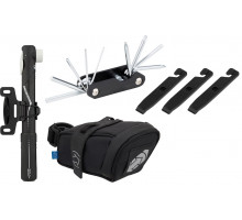 Набір PRO Medi (підсідельна сумка, насос, бортування, мінітул 10 функцій)