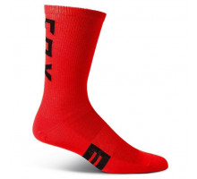 Вело носки FOX 8" Flexair Merino Sock Flo Red S/M (38-42 размер)