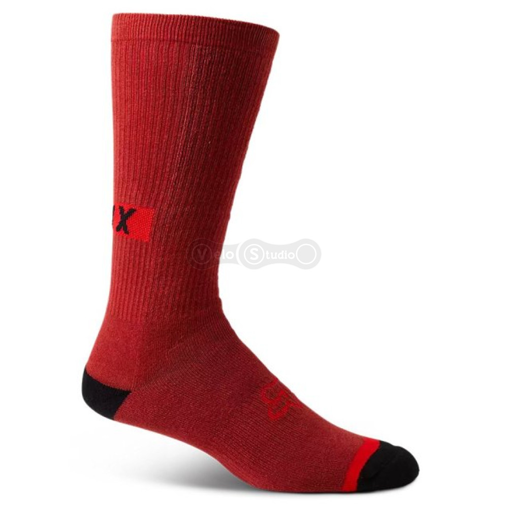 Вело носки FOX 10" Defend Crew Sock Red Cly S/M (38-42 размер)