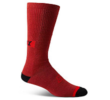 Вело носки FOX 10" Defend Crew Sock Red Cly S/M (38-42 размер)