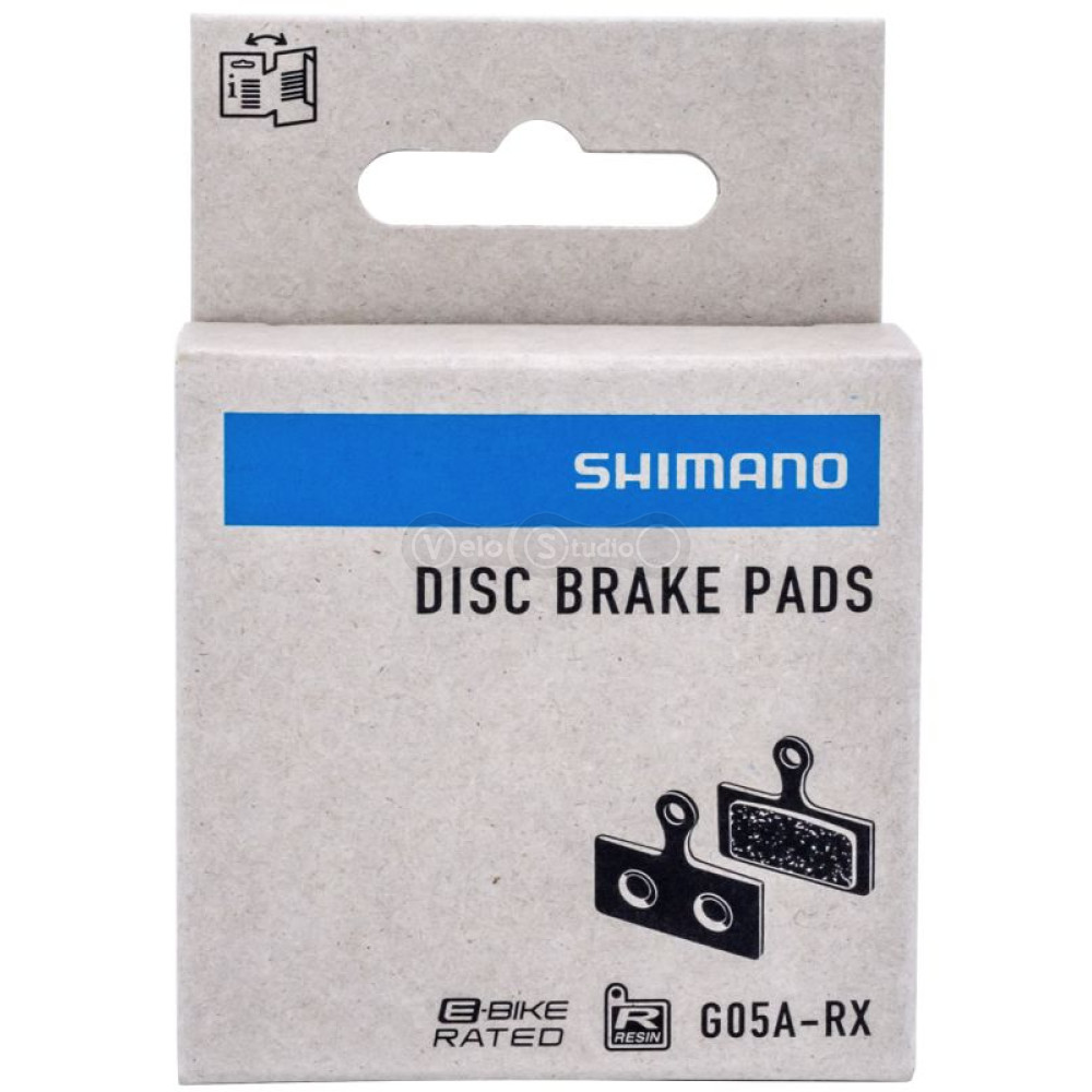 Тормозные колодки Shimano G05A органика, XTR/XT/SLX/ALFINE