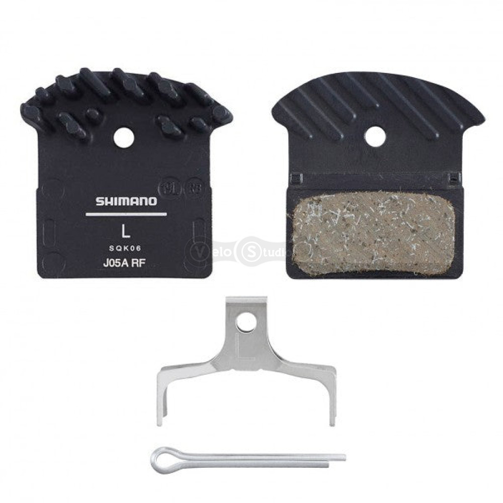 Колодки гальмові Shimano J05A + радіатор, органіка, XTR/XT/SLX/ALFINE