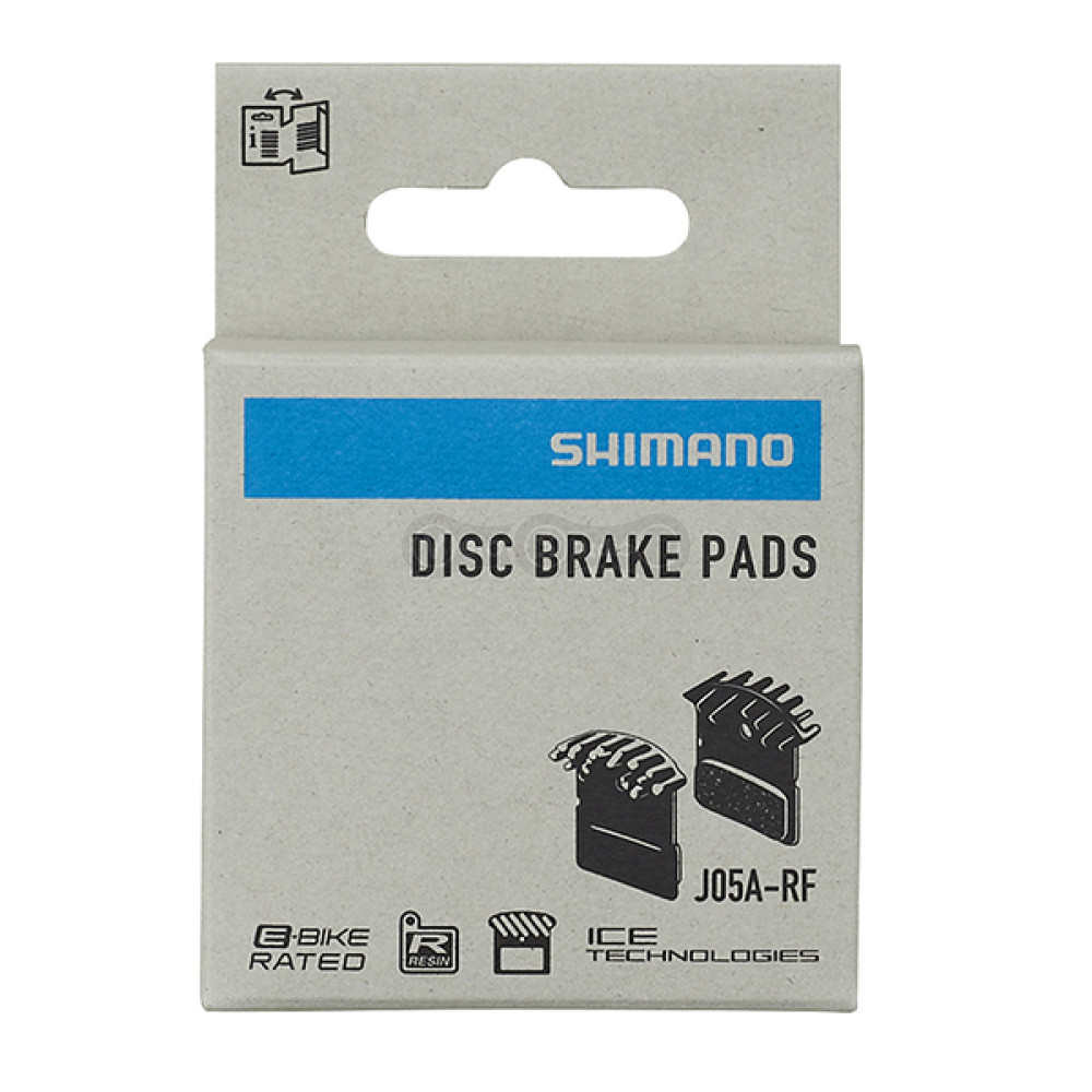 Колодки гальмові Shimano J05A + радіатор, органіка, XTR/XT/SLX/ALFINE