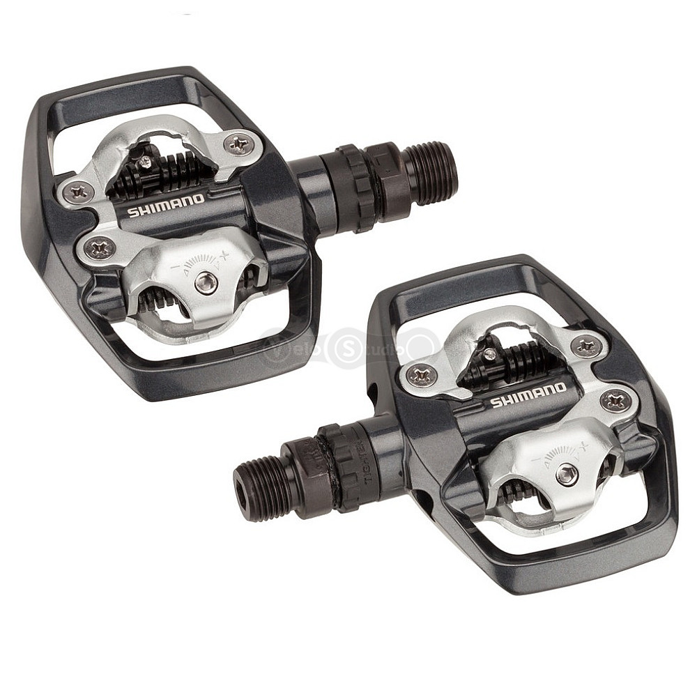 Педалі Shimano PD-ED500, SPD чорні із шипами SM-SH56