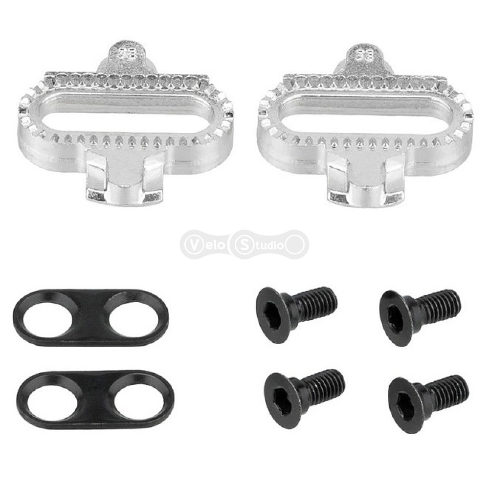 Педалі Shimano PD-ED500, SPD чорні із шипами SM-SH56