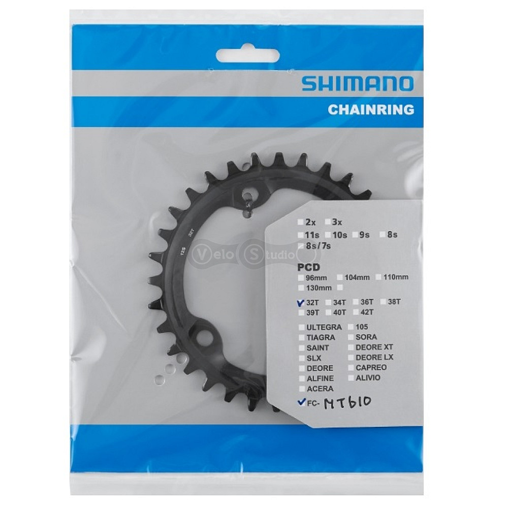 Звезда шатунов Shimano FC-MT610/MT510-1 32 зуба 12 скоростей