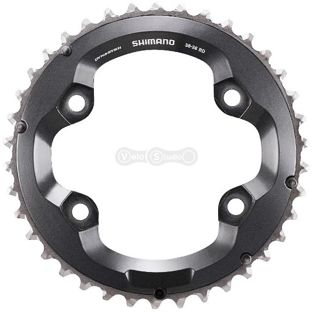 Звезда шатунов Shimano FC-M8000 DEORE XT 38 зуба для 38-28T