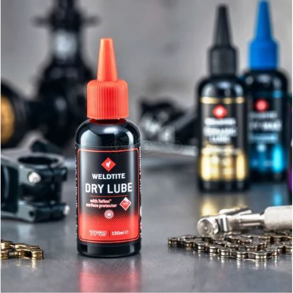 Cмазка цепи Weldtite Dry Lube Teflon 100 мл