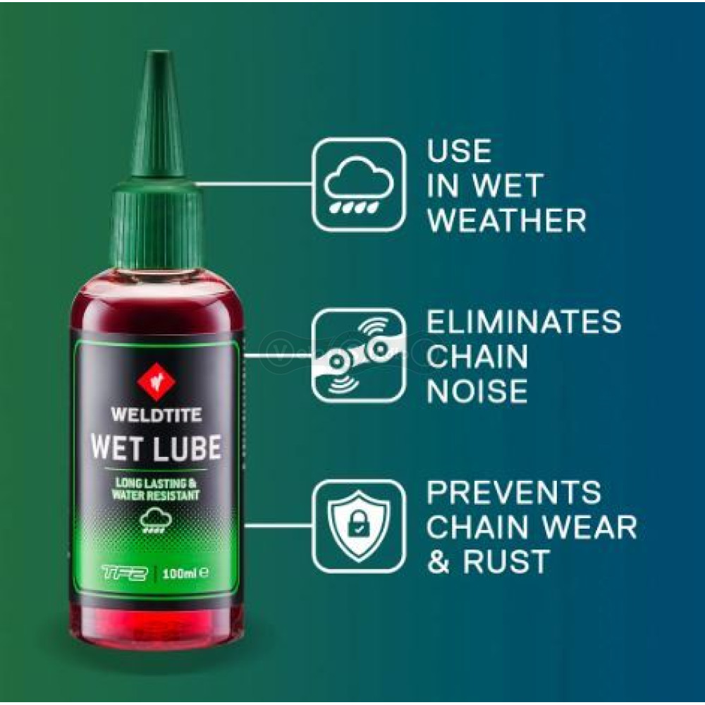 Cмазка цепи Weldtite Wet Lube 100 мл