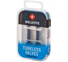 Бескамерный ниппель Weldtite Tubeless Valve Kit 55 мм - 2 штуки