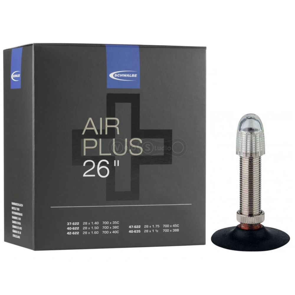 Камера 26"x1.50-2.50 (40/62-559) Schwalbe AV13AP AIR PLUS 40 mm IB AGV