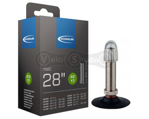 Вело камера Schwalbe AV17 700x28/45C(ETRTO 28/47-622) AV 40 мм