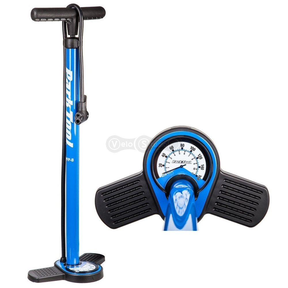 Насос для підлоги Park Tool PFP-8 Home Mechanic 160 PSI з манометром