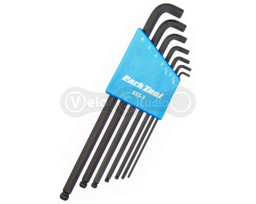 Набір шестигранників Park Tool HXS-3 1.5/2/2.5/3/4/5/6 мм