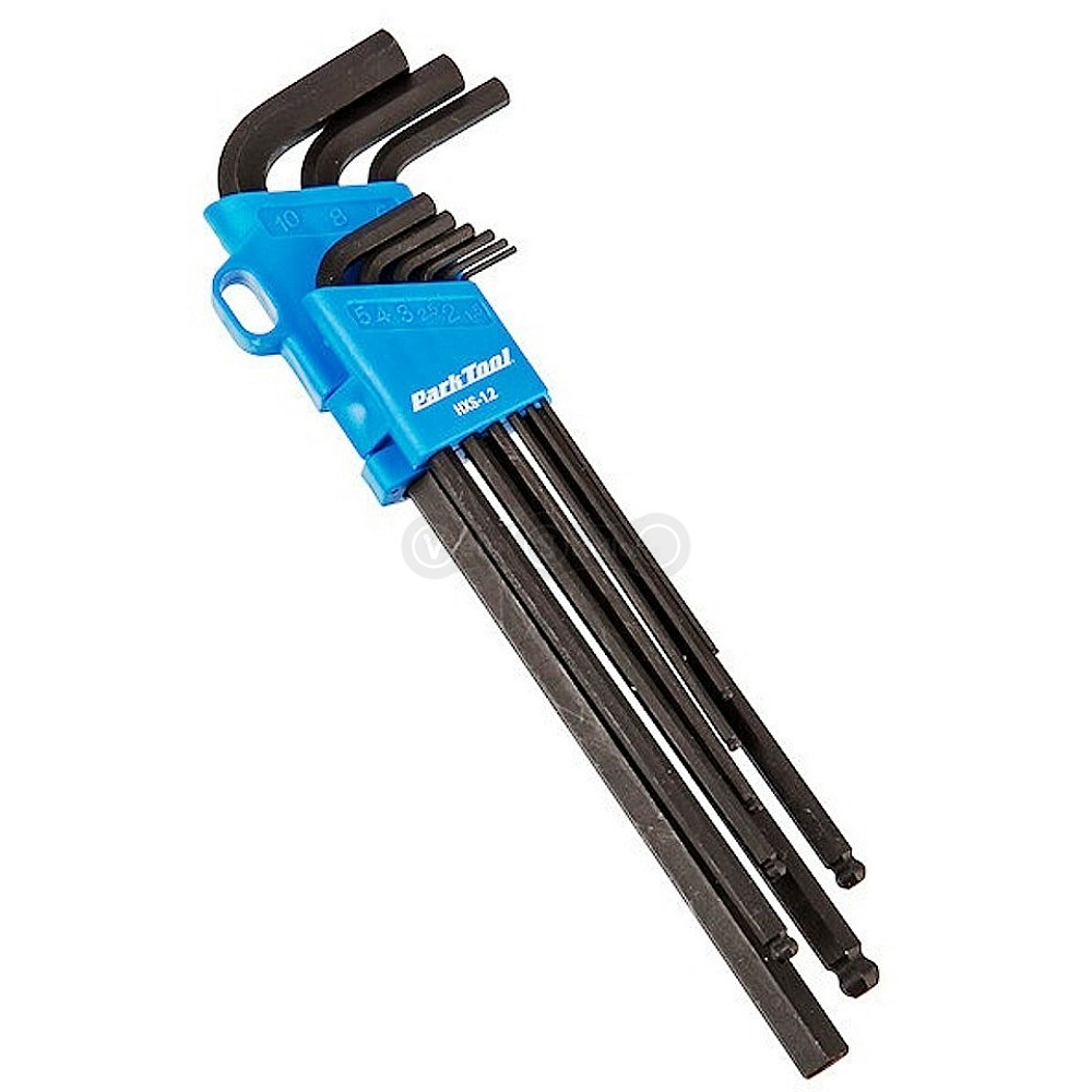 Набор шестигранников Park Tool HXS-1.2 1.5/2/2.5/3/4/5/6/8/10 мм