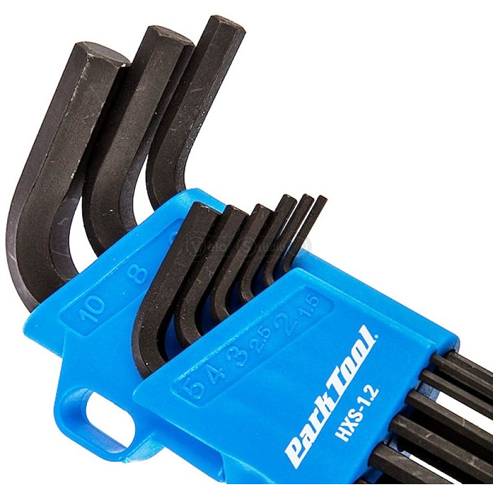 Набор шестигранников Park Tool HXS-1.2 1.5/2/2.5/3/4/5/6/8/10 мм