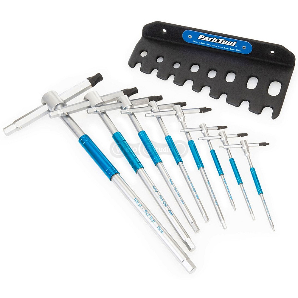 Набор шестигранников Park Tool THH-1 с Т-рукояткой 8 штук