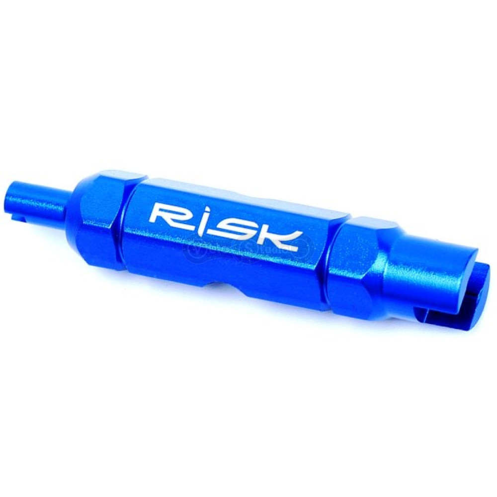 Ключ RISK RL301 для ниппеля Presta и Schredaer