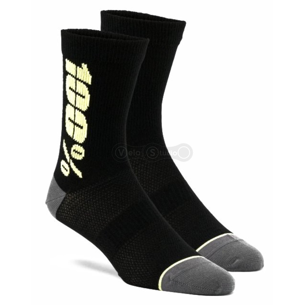 Вело носки Ride 100% Rythym Merino Wool Black S/M (38-42 размер)