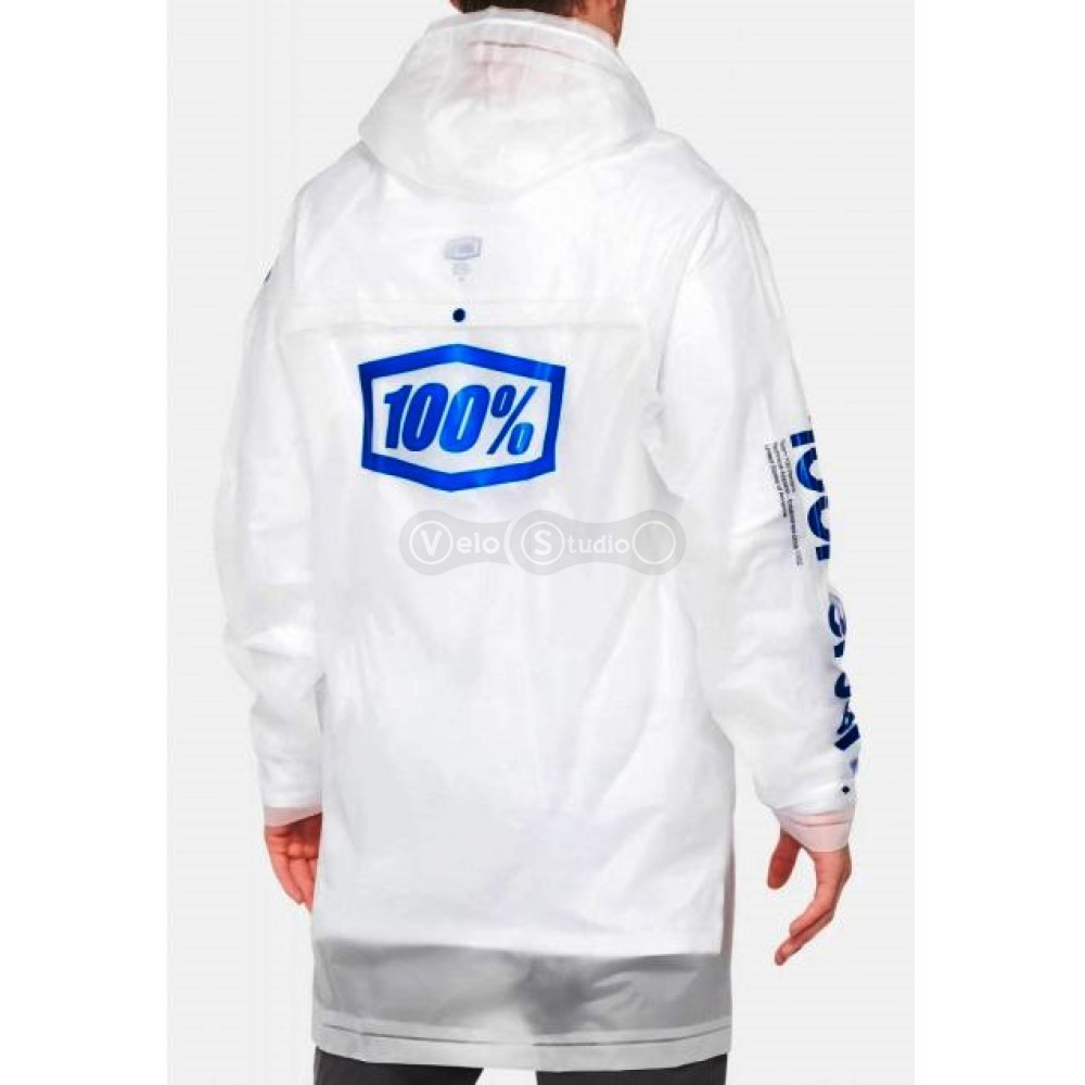 Вело куртка - дождевик Ride 100% Torrent Raincoat Clear размер S
