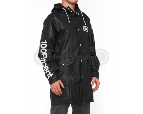 Дождевик Ride 100% Torrent Raincoat чёрный размер M