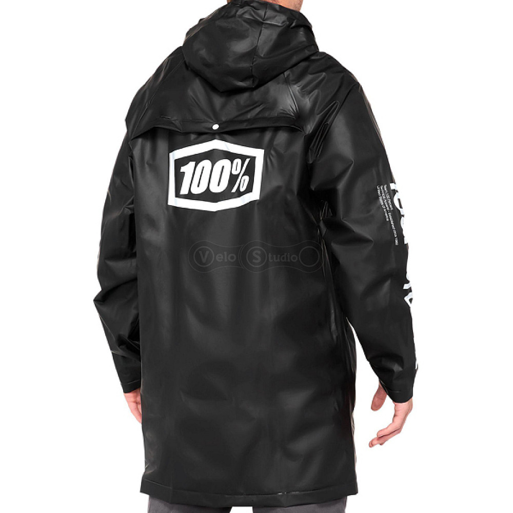 Дощовик Ride 100% Torrent Raincoat чорний розмір S