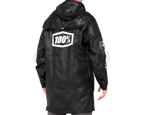 Дощовик Ride 100% Torrent Raincoat чорний розмір S