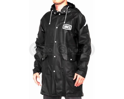 Дождевик Ride 100% Torrent Raincoat чёрный размер L
