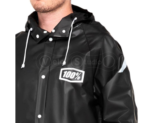 Дождевик Ride 100% Torrent Raincoat чёрный размер L