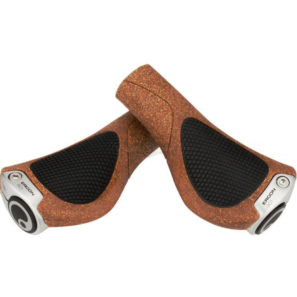 Грипсы Ergon GC1 BioKork эргономичные ручки руля