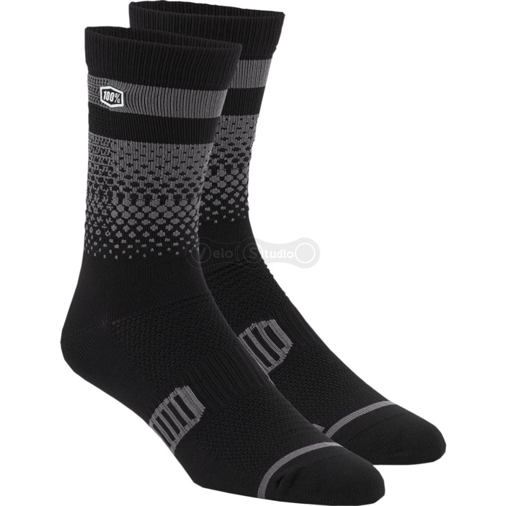 Вело носки Ride 100% Advocate Blur Performance Black S/M (38-42 размер)