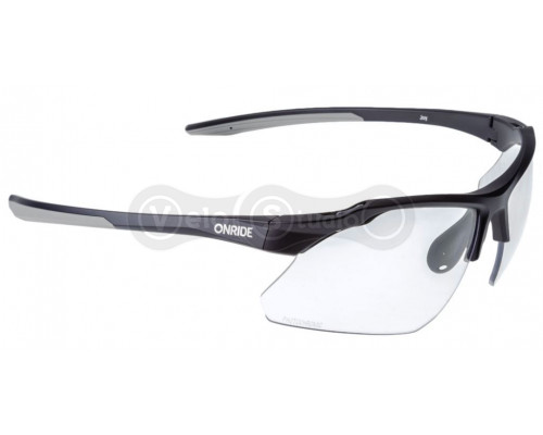 Вело очки Onride Joy фотохромные (84-25%) чёрные матовые