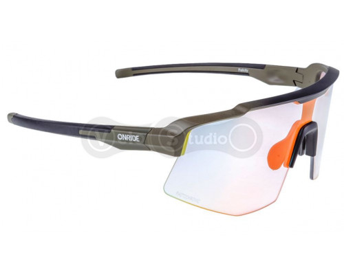 Вело очки Onride Felicity фотохромные (78-17%) чёрные матовые