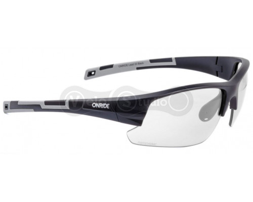 Вело очки Onride Lead 30 фотохромные (84-25%) чёрные матовые