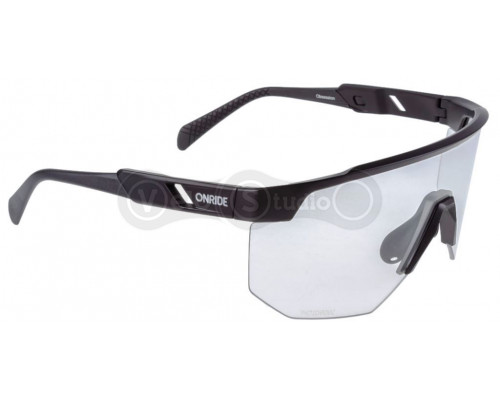 Вело очки Onride Obsession фотохромные (84-25%) чёрные матовые