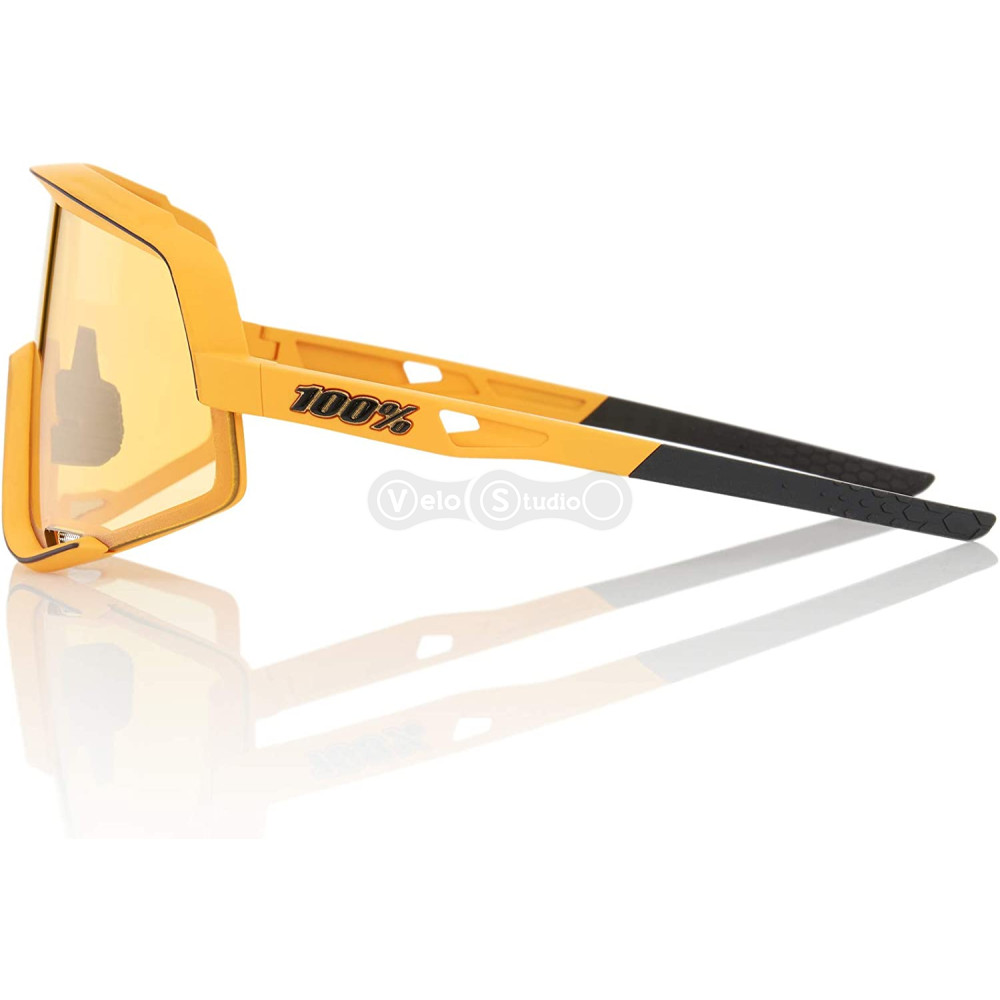 Очки Ride 100% Glendale - Soft Tact Mustard - Yellow Lens