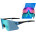 Окуляри Tifosi Rail Crystal Blue змінні лінзи Blue/AC Red/Clear