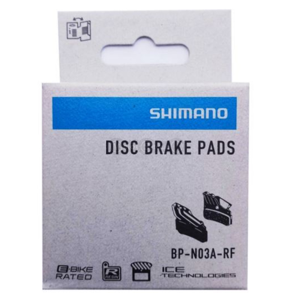 Гальмівні колодки Shimano N03A-RF + радіатор органіка, EBPN03ARFA