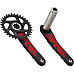 Шатуны SRAM X01 Eagle Superboost+ DUB 12s 165 w Direct Mount 32T X-SYNC 2 Chainring Lunar Oxy Red