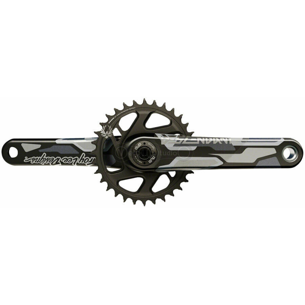 Шатуны TRUVATIV Descendant Troy Lee Designs Eagle DUB73 12 скоростей 165 32T Black
