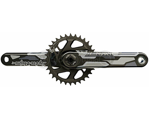 Шатуни TRUVATIV Descendant Troy Lee Designs Eagle DUB73 12 швидкостей 165 32T Black